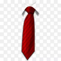 领带领结-红色领带PNG图像