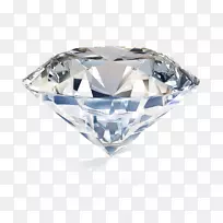 钻石切割珠宝订婚戒指-钻石PNG图像