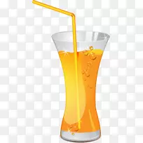 橙汁鸡尾酒奶昔-果汁PNG图像