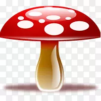 蘑菇艺术剪贴画-蘑菇图片