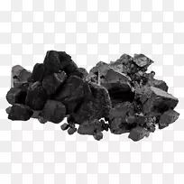 煤炭开采矿石-大量煤炭