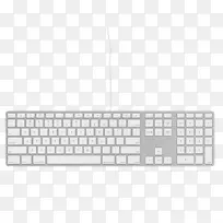电脑键盘Macintosh苹果键盘数字键盘