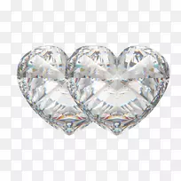 钻石婚礼-钻石双心