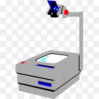 投影机液晶投影机投影屏幕剪贴画高架投影机剪贴机部件