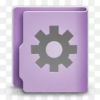 方形紫色符号-智能