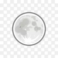 电脑图标探戈桌面项目下载剪辑艺术-月亮