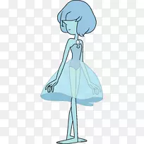 珍珠蓝色钻石宝石-宇宙