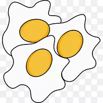 炒鸡蛋煎蛋鸡肉早餐夹艺术炒鸡蛋