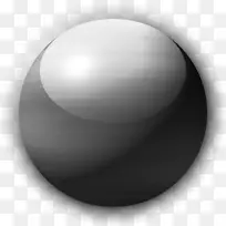 黑白单色摄影球体圆球