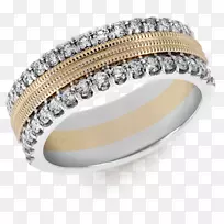 珠宝金婚戒指钻石颜色-新来