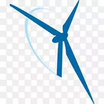 风电场风力发电机标志可再生能源风力发电