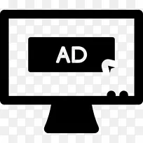 数字营销广告媒体选择计算机图标在线广告技术传单