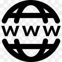 域名、电脑图标、网页托管服务网页-万维网