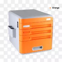 抽屉式桌面管理器文件柜台式计算机.盒
