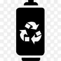 回收符号废旧计算机图标电池回收.符号