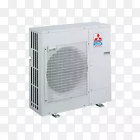 空气源热泵空调三菱电动暖通空调大楼