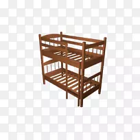 床架，桌子，双层床，椅子，餐厅-双层床