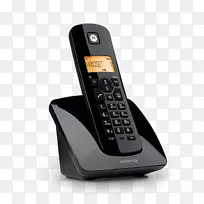 无绳电话数字增强无绳通讯家庭及商务电话无线电话摩托罗拉c 1001