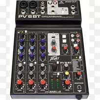 麦克风peavey pv 6 bt音频混频器peavey电子-混合控制台