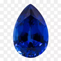 蓝宝石，钴蓝，诞生石，蓝色蓝宝石