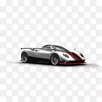 超级跑车中型跑车汽车设计-Pagani Zonda
