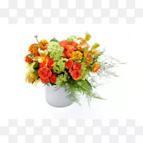 花卉设计，切花，花束，花盆，女士拖鞋，兰花