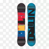 雪板，蓝色电动滑雪板