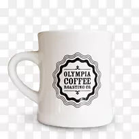 咖啡杯咖啡厅奥林匹亚咖啡烘焙-咖啡