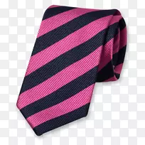领带蓝粉色提花编织丝带