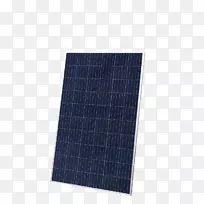 太阳能电池板钴蓝色太阳能
