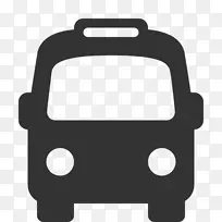 机场巴士电脑图标公共交通-巴士