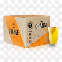 橙汁饮料纸箱汽水