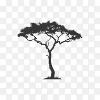 非洲树木绘图标记-非洲