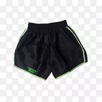 泳裤，百慕大短裤，内裤，绿色背部