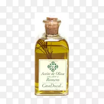 植物油玻璃瓶液体橄榄油