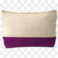 手提包硬币包紫色袋