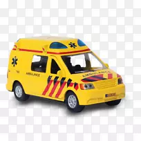 救护车紧急车辆紧急服务消防处模型车-救护车