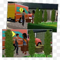 花园车辆草坪谷歌游戏-邻居
