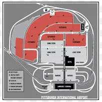 费城国际机场洛杉矶国际机场西雅图塔科马国际机场停车场-酒店