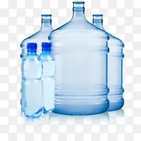矿泉水瓶装水饮用水矿物载体