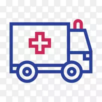 救护车图形计算机图标紧急医疗服务紧急车辆救护车