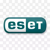 防病毒软件ESET NOD 32标志商标-抗病毒