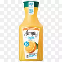 橙汁饮料橙汁软饮料果汁泡-简单橙汁