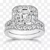 结婚戒指银制品设计.立方氧化锆婚纱套