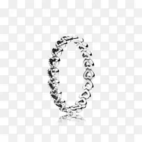 潘多拉首饰盒，爱情戒指，珠宝，爱情，潘多拉，玫瑰，戒指，珠子，花环，潘多拉