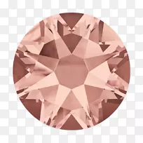 施华洛世奇公司仿制宝石和莱茵石施华洛世奇钻石2058扁平化5Ss轻蓝宝石72个人电脑-桃红珍珠