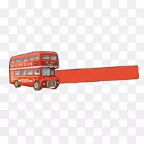 伦敦巴士英语图像-双层巴士