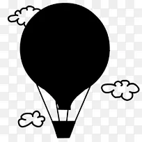 热气球夹艺术线黑色m