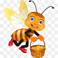 蜜蜂 卡通 昆虫