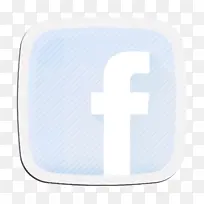 社交媒体徽标图标 符号 正方形